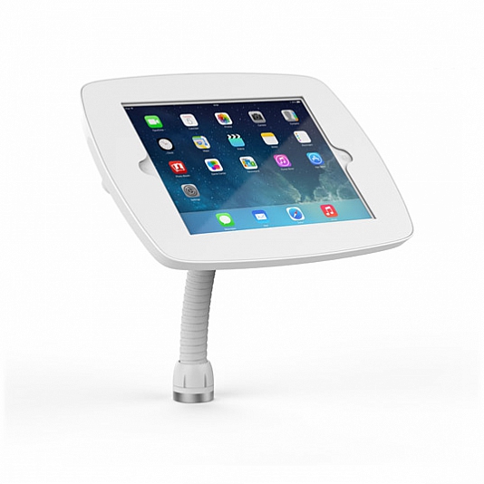 Tablet kiosk Flex white